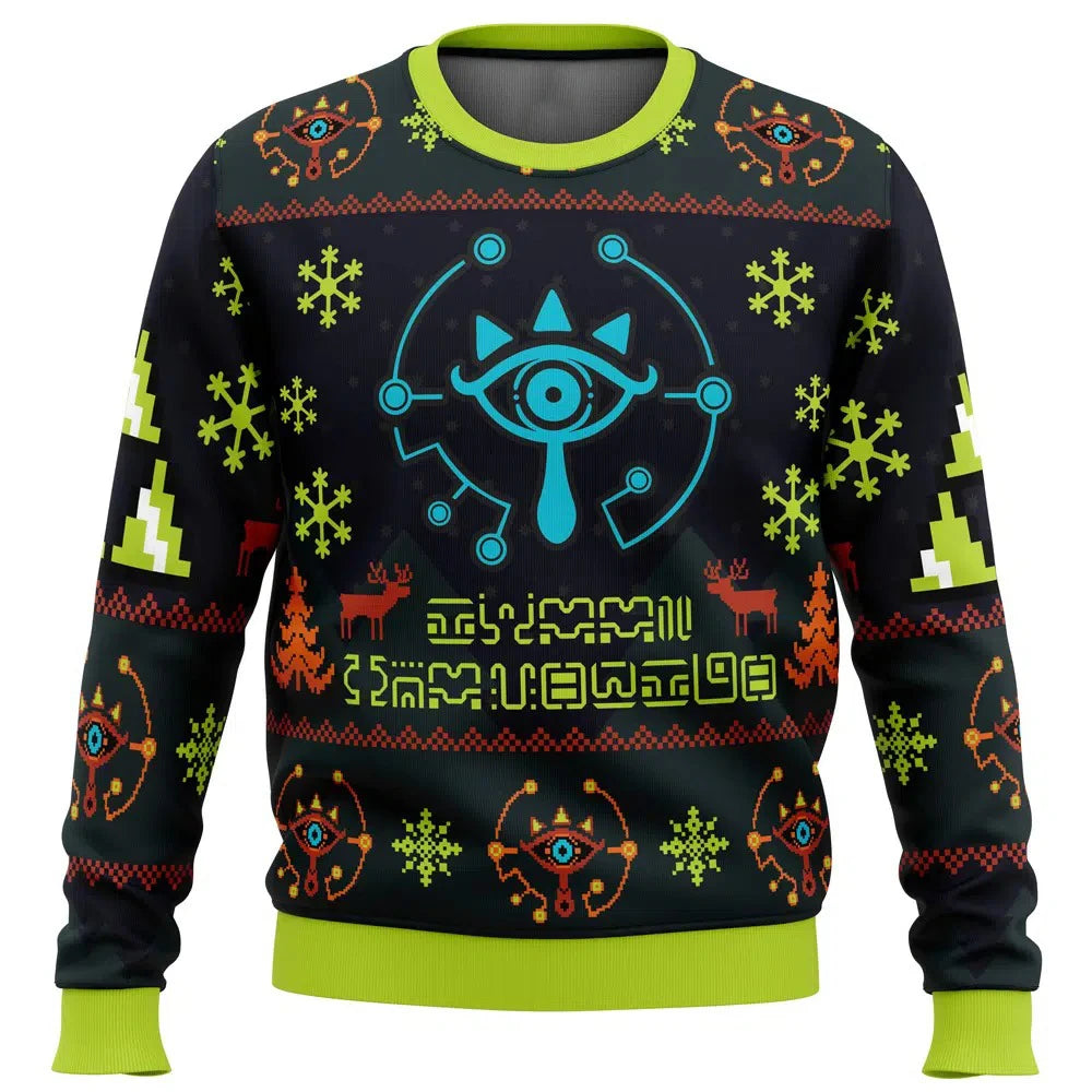 Zelda Link Green Ugly Merry Christmas Sweater 2025 New Fashion Men Hoodie Pullover Spring Autumn Women Sweatshirt