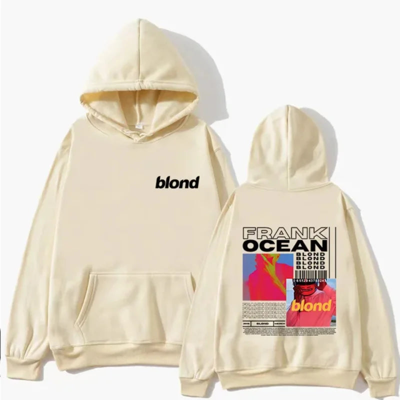 2024 Frank Ocean Merch Sweatshirt, Blonde album, Hoodie, men, hip-hop, Fall/winter, sweatshirt, Hoodie