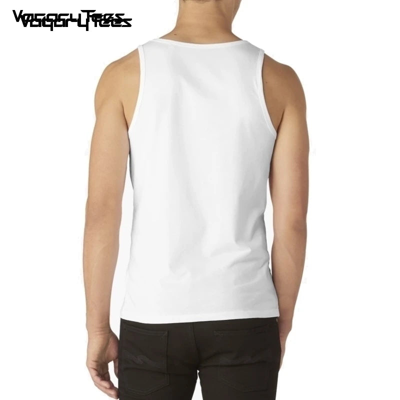 Japanese manga unisex streetwear tank top Fooly cooly FLCL funny anime Vest men new white casual tops homme