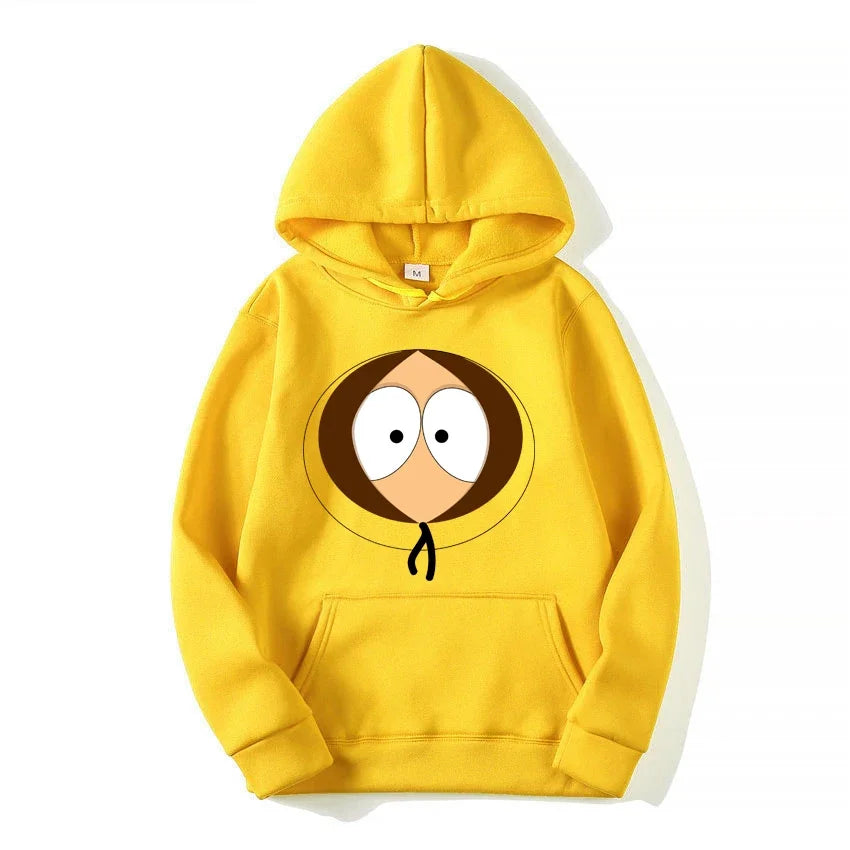 Kenny McCormick Autumn/Winter New Casual Sports Warm Windproof Hoodie Men's and Women's Fashion Trend Comfortable Casual Hoodie