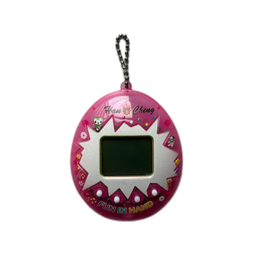 Virtual Pet Tamagotchi Toy in Russian Original German Spanish Polish Electronic Animals Kid Play Game Boy Pixel Pendant Keychain