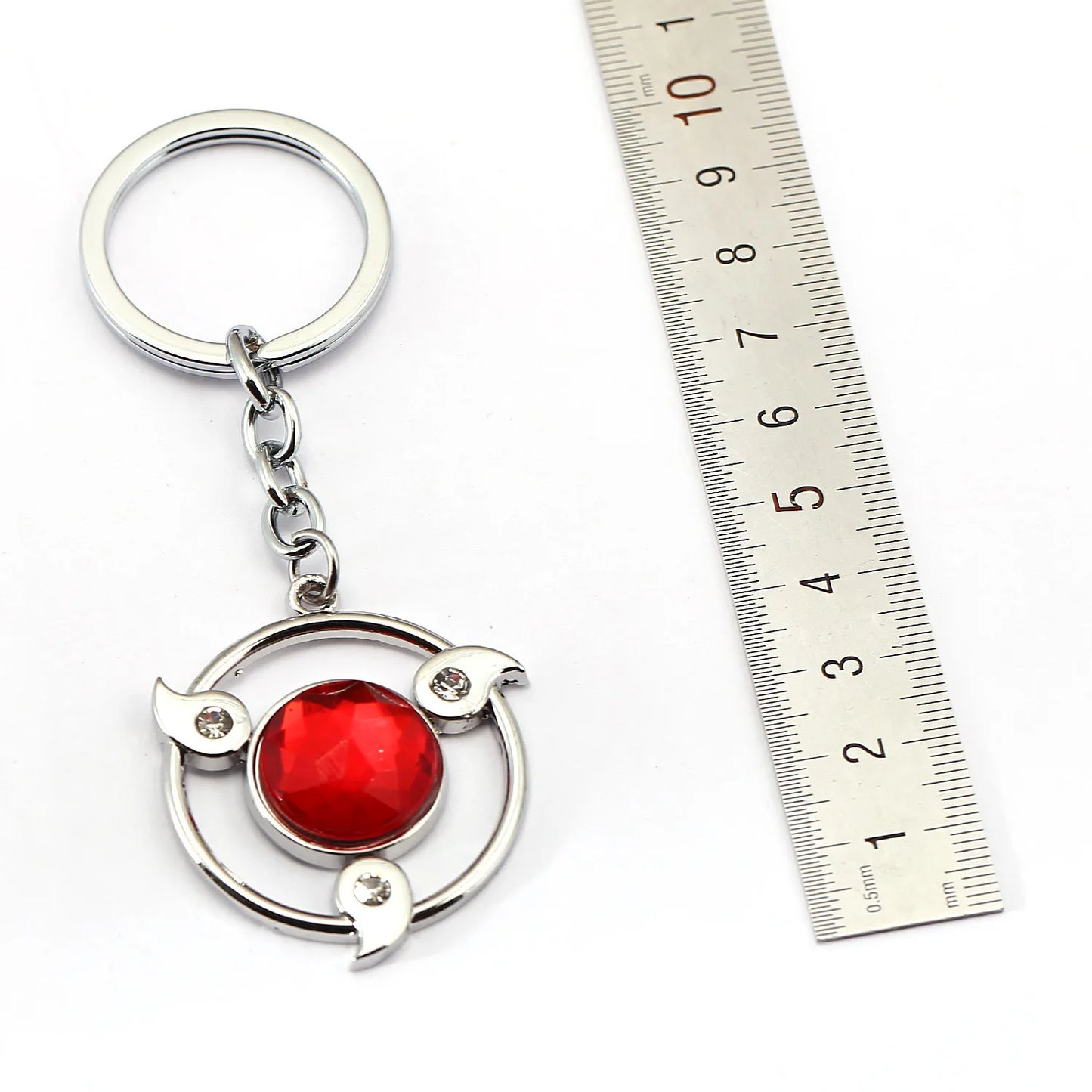 Anime Keychain Sasuke Key Chain Pendant Akatsuki Key Holder Charm Figure Chaveiro Jewelry Souvenir Gift for Fans