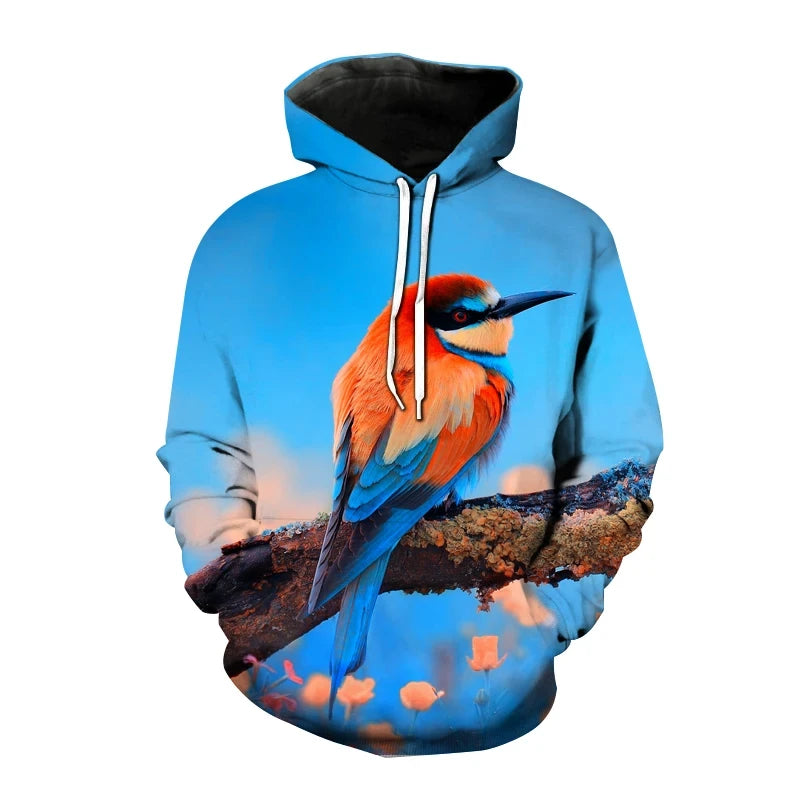 New Fashion Hoodies 3d Print Kawaii Animals Ducks Pig Men Women Unisex Hoodie Casual Oversize Pullover kids Sweatshirt