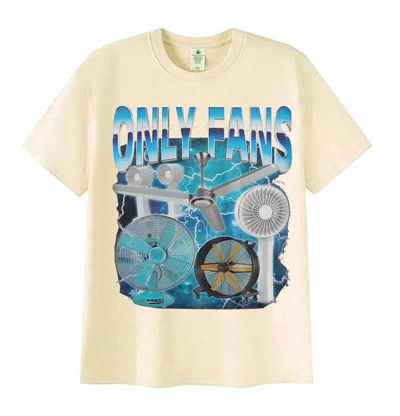 Funny Only Fans Meme T-Shirt Men Women Summer Cozy Cotton Short Sleeve T-Shirts Retro O-Neck Clothing High Quality T Shirt Tops