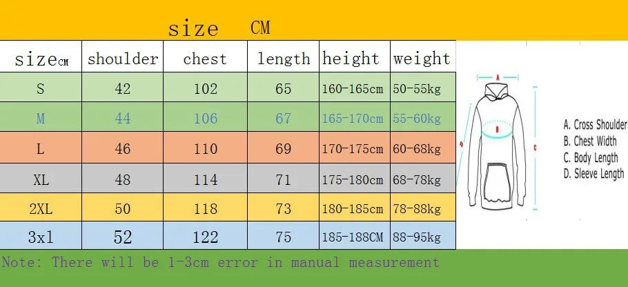 Kenny McCormick Autumn/Winter New Casual Sports Warm Windproof Hoodie Men's and Women's Fashion Trend Comfortable Casual Hoodie