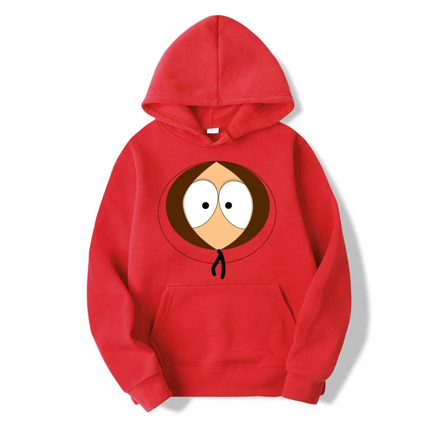 Kenny McCormick Autumn/Winter New Casual Sports Warm Windproof Hoodie Men's and Women's Fashion Trend Comfortable Casual Hoodie