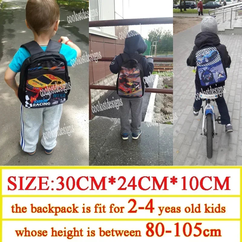 12inch Funny Italian Brainrot Small Backpack for 2-4 Years Old Tralalero Tralala Kids Baby Cartoon School Bags Children Bookbag