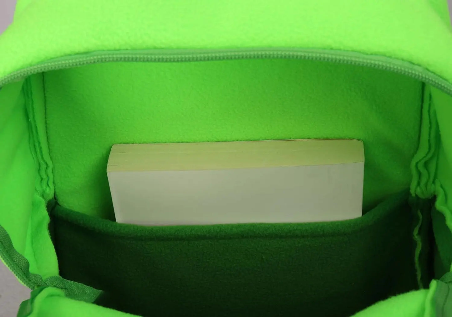 Plush Green Backpack Cartoon funny Cosplay Accessories Bag girls and boys school bag