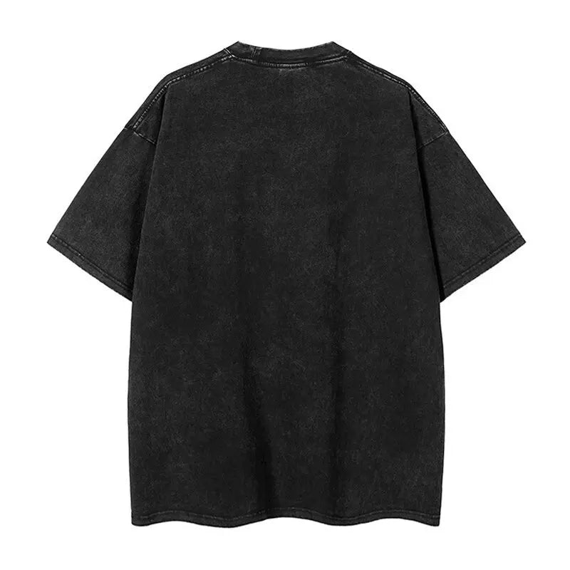 2025 Washed Vintage Rapper Mf Doom MM FOOD Graphic Print Tshirt Men Women Hip Hop Fashion T-shirts Male Casual