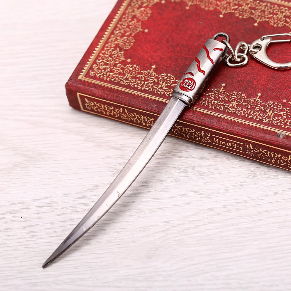 Anime Keychain Sasuke Key Chain Pendant Akatsuki Key Holder Charm Figure Chaveiro Jewelry Souvenir Gift for Fans