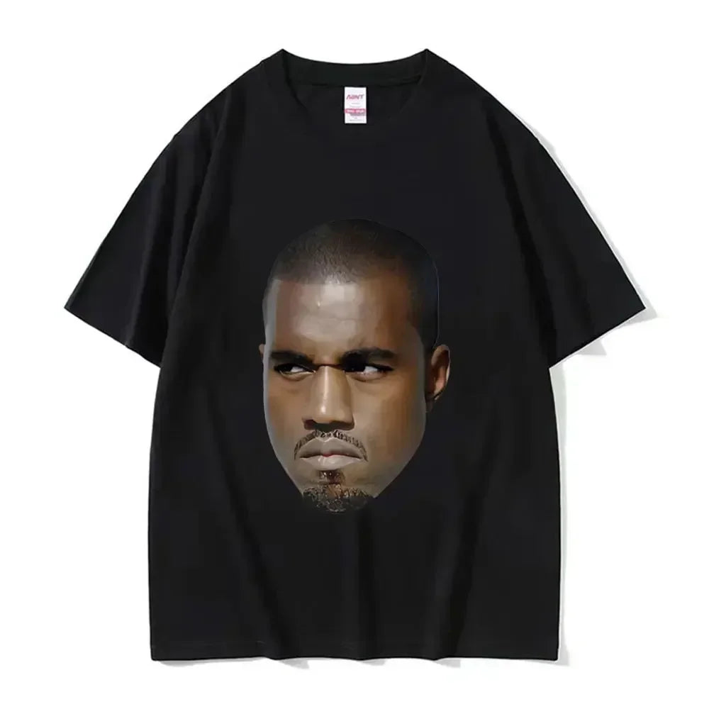 Funny Kanye West Meme T-Shirt Men's Fashion Vintage Hip Hop Rap Style Tshirt Men Women Short Sleeve T Shirt Streetwear
