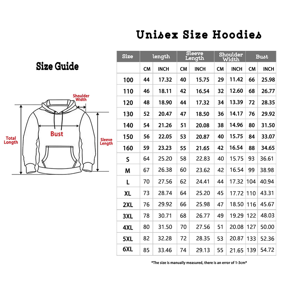 Autumn Skull and Rose 3D Print Hoodies Men Women Fashion Casual Sweatshirts Oversized Hoodie Pullovers Tracksuit Clothing