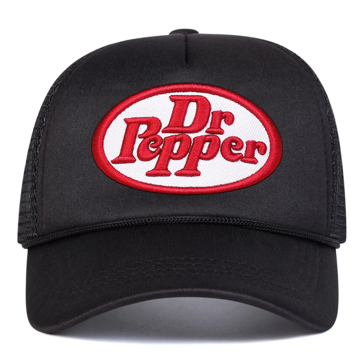 Unisex Dr Prpper Letter Embroidery Baseball Net Caps Spring Summer Outdoor Adjustable Casual Hats Dad Hat Sunscreen Hats