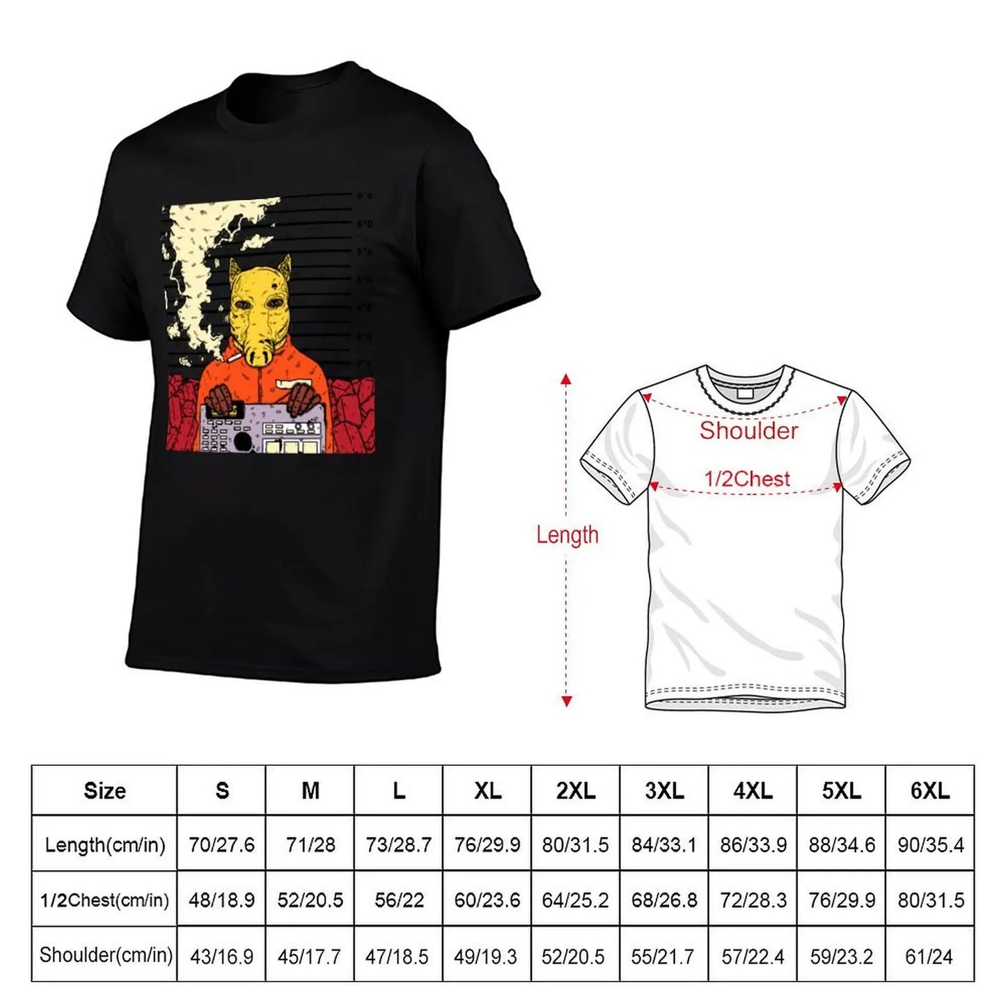 Quasimoto T-Shirt t shirts for man cotton t shirts for man slim fit t shirt man luxury T-Shirt