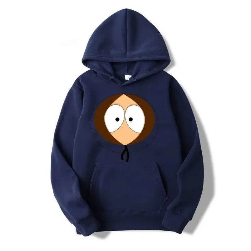 Kenny McCormick Autumn/Winter New Casual Sports Warm Windproof Hoodie Men's and Women's Fashion Trend Comfortable Casual Hoodie