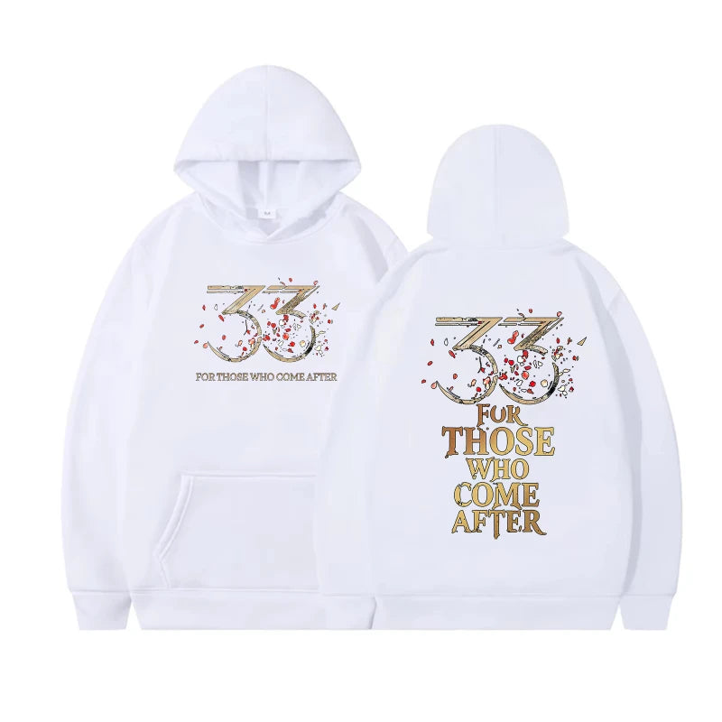 Skiing Clair Obscur Expedition 33 Hat Expedition 33 Hat Graphic Hat Fun Game Autumn and Winter Print 100% Pure Cotton Hoodie