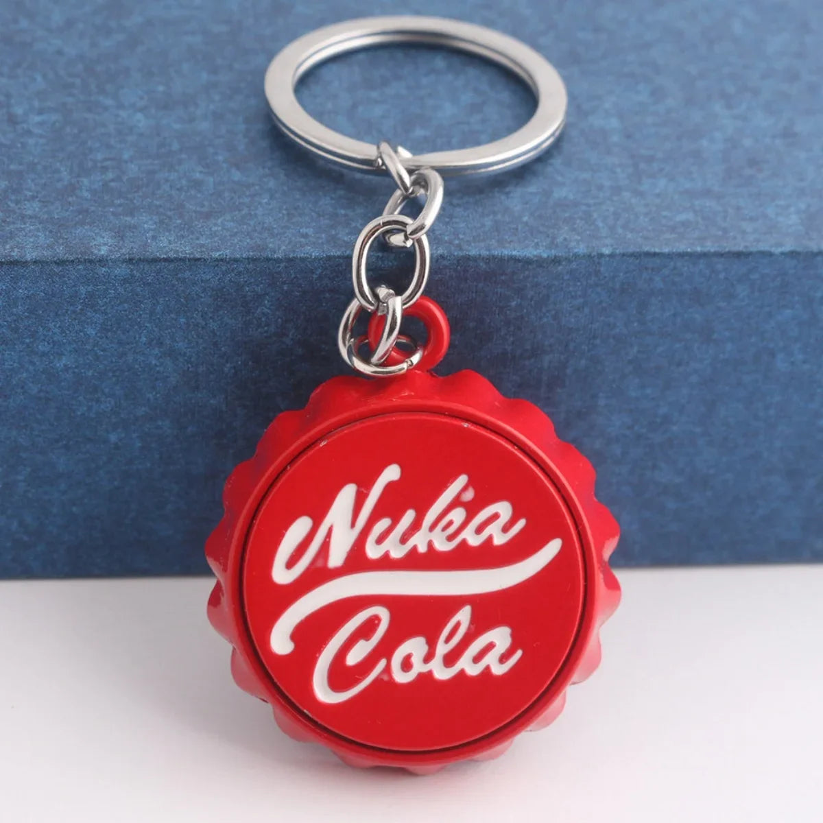 Trendy Cola Bottle Shaped Keychain with Bottle Opener Premium Alloy Unisex Design Perfect for Car Keys Fashion-Conscious Buyers