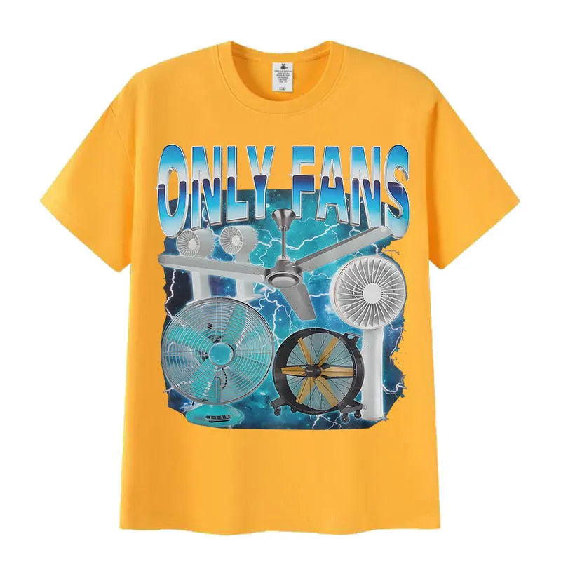 Funny Only Fans Meme T-Shirt Men Women Summer Cozy Cotton Short Sleeve T-Shirts Retro O-Neck Clothing High Quality T Shirt Tops