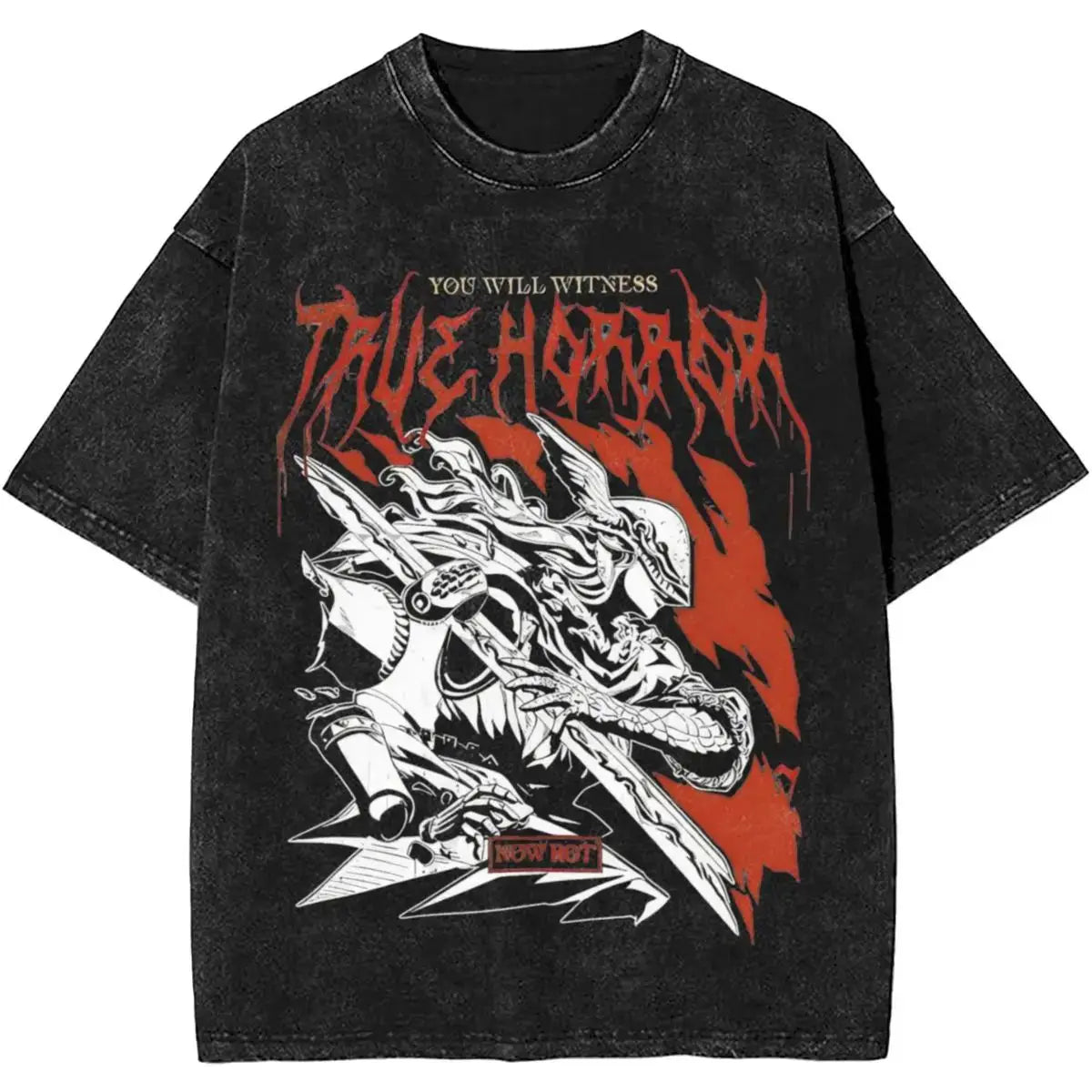 Malenia Blade Of Miquella Washed Short sleeved round neck Y2k shirt Men Clothing New in Top & Tees Mens T-Shirt  Camisetas 61352