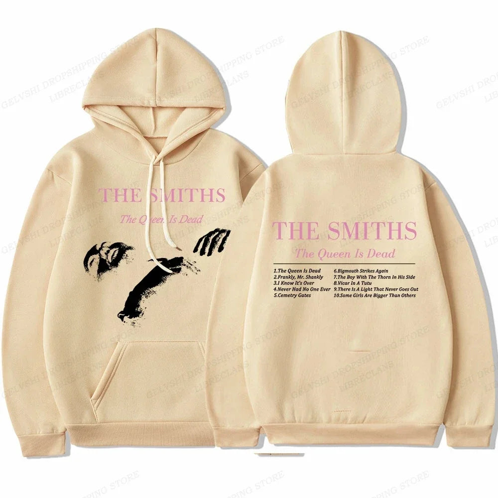 Men Fashion Hoodies Y2k Sweatshirts Women Sweats Rock Band Hoodies Boy Coats Sportwear Tracksuits Punk The Smiths Hoodies