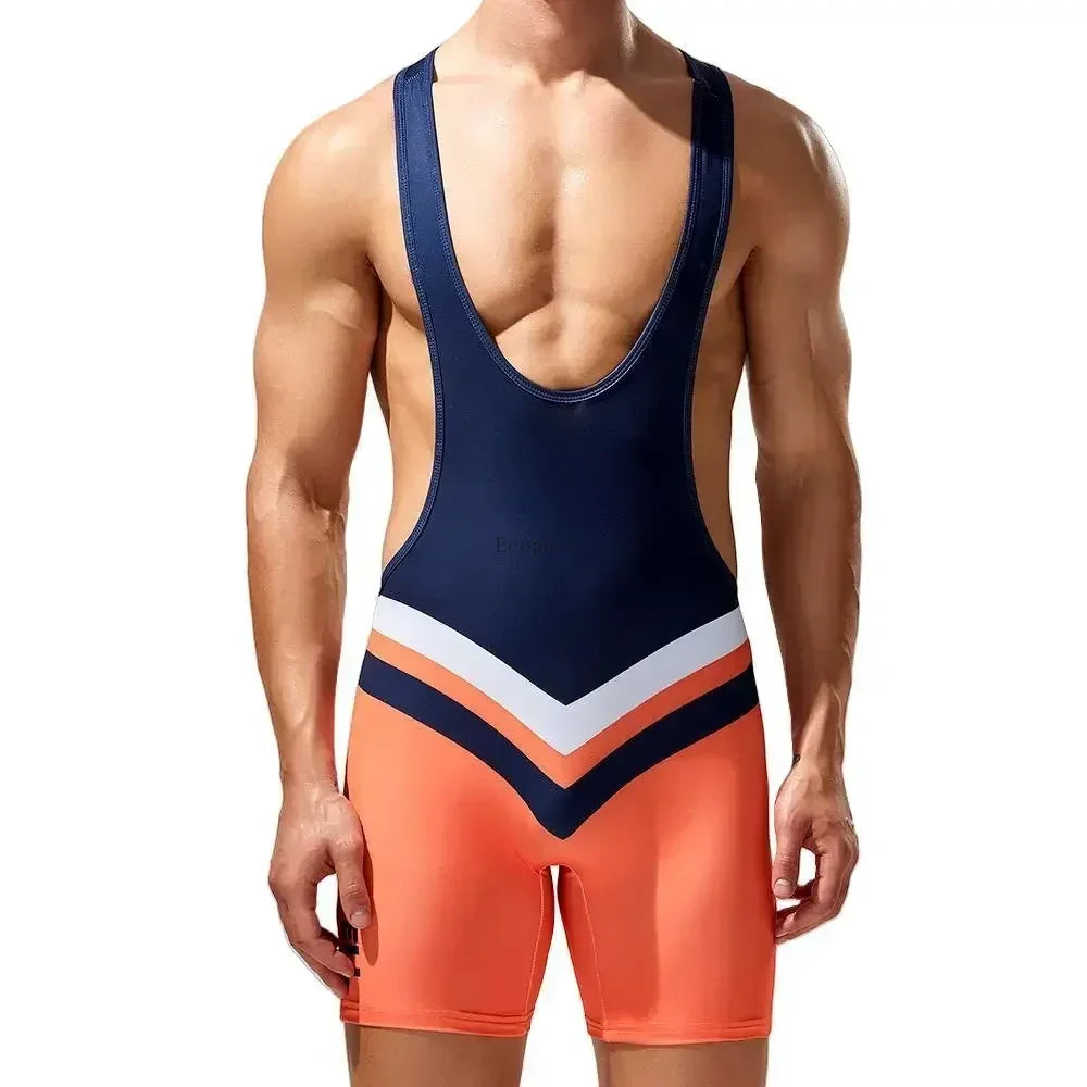 Choice Bodysuit Mens Gym Undershirts Vest Underwear Wrestling Singlets Jumpsuits Bodybuilding Wear gym sport y2k  mens tank top