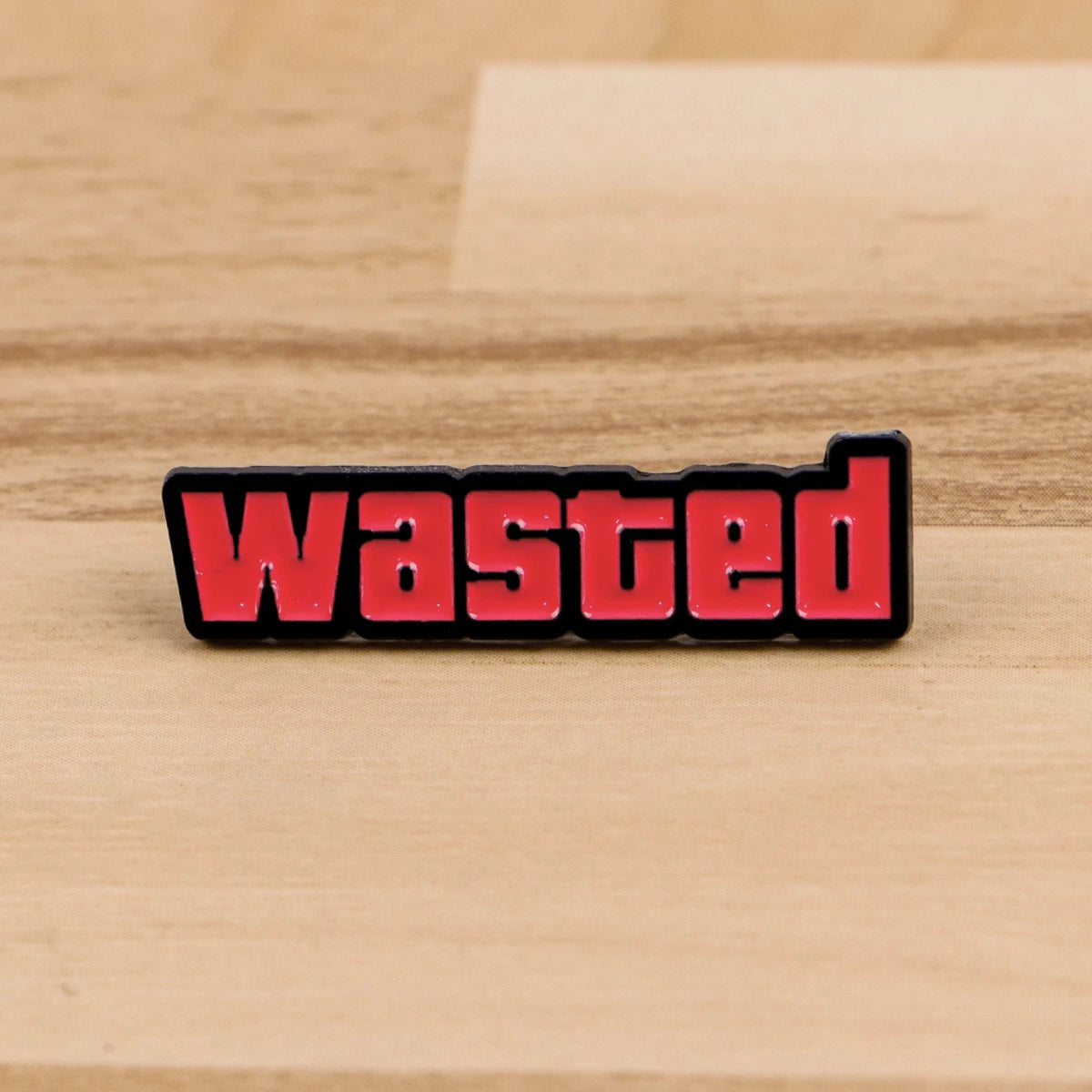 "wasted" Enamel Pin Funny Badges on Backpack Women's Brooches Hat Lapel Pins Cosplay Accessories Toys Gifts