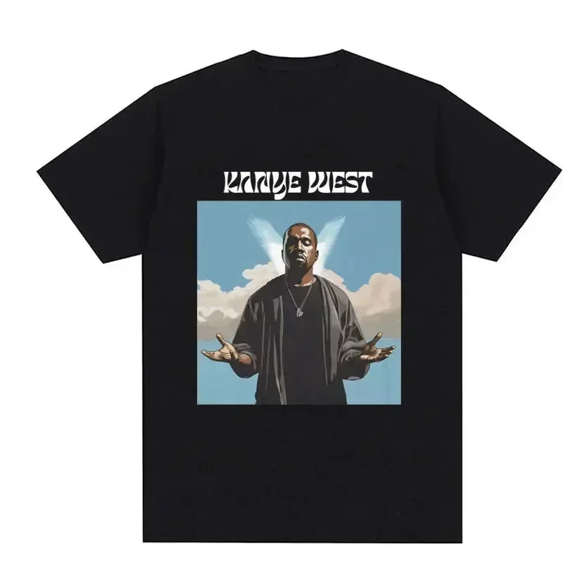 Funny Kanye West Meme T-Shirt Men's Fashion Vintage Hip Hop Rap Style Tshirt Men Women Short Sleeve T Shirt Streetwear