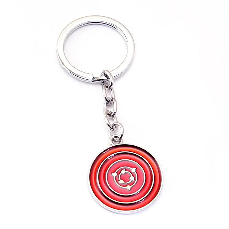 Anime Keychain Sasuke Key Chain Pendant Akatsuki Key Holder Charm Figure Chaveiro Jewelry Souvenir Gift for Fans