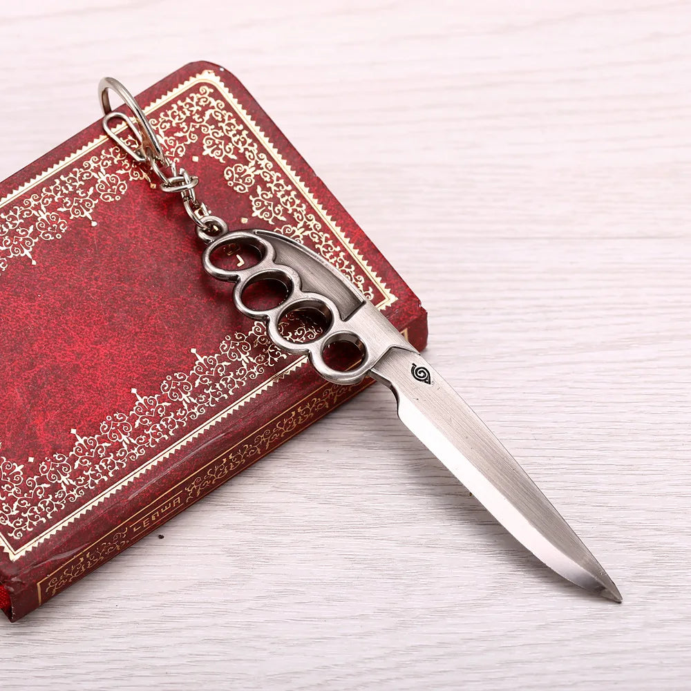 Anime Keychain Sasuke Key Chain Pendant Akatsuki Key Holder Charm Figure Chaveiro Jewelry Souvenir Gift for Fans