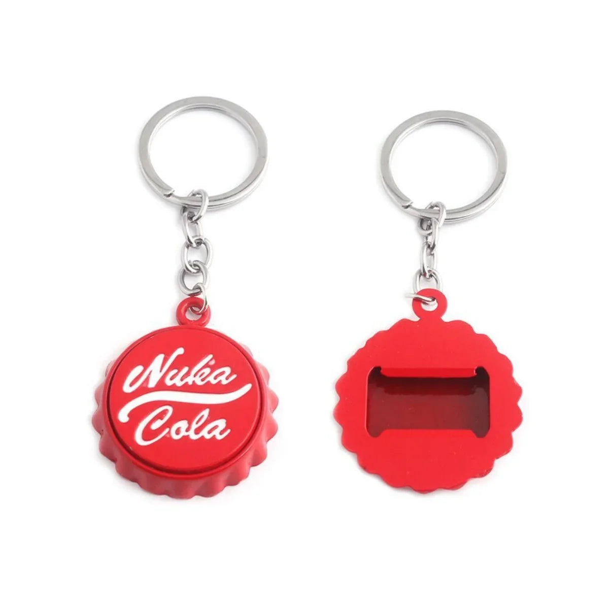 Trendy Cola Bottle Shaped Keychain with Bottle Opener Premium Alloy Unisex Design Perfect for Car Keys Fashion-Conscious Buyers