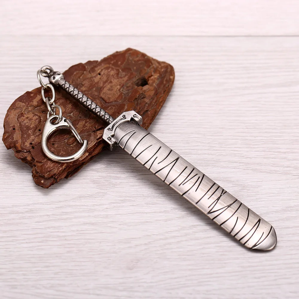 Anime Keychain Sasuke Key Chain Pendant Akatsuki Key Holder Charm Figure Chaveiro Jewelry Souvenir Gift for Fans