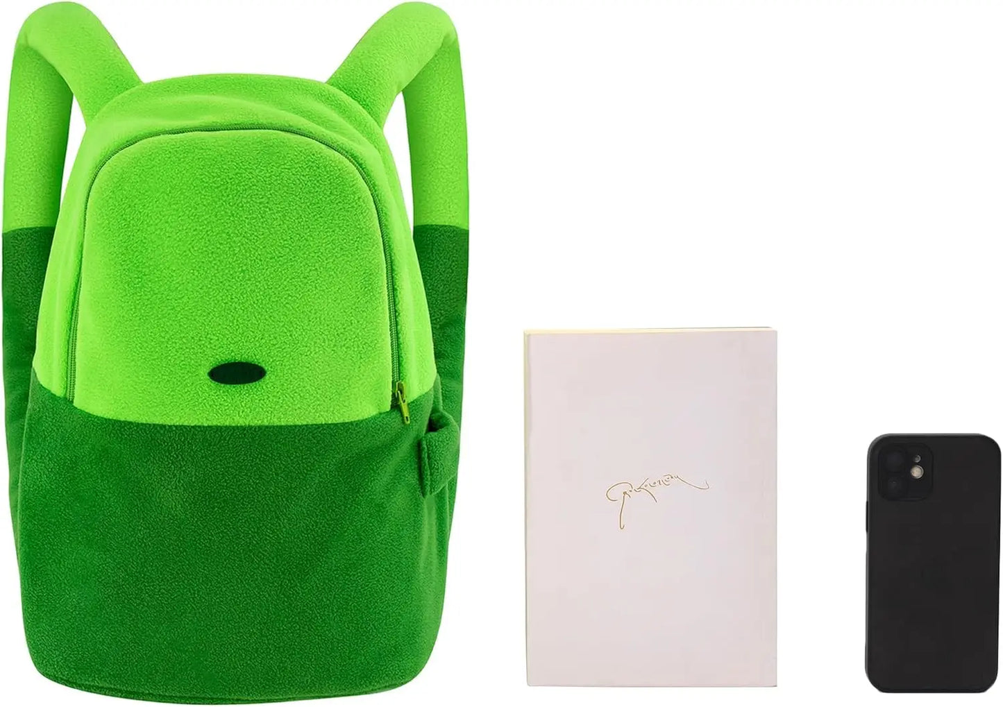 Plush Green Backpack Cartoon funny Cosplay Accessories Bag girls and boys school bag