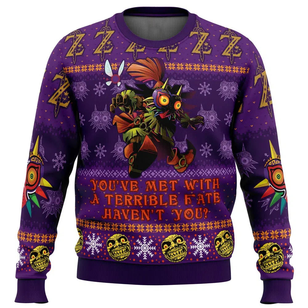 Zelda Link Green Ugly Merry Christmas Sweater 2025 New Fashion Men Hoodie Pullover Spring Autumn Women Sweatshirt
