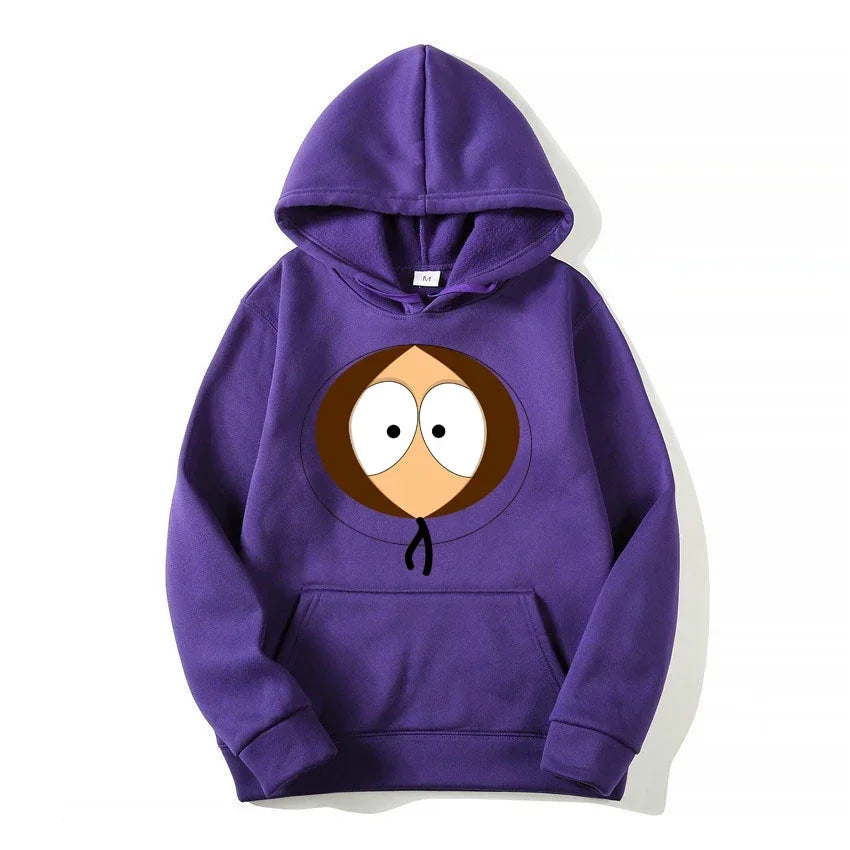 Kenny McCormick Autumn/Winter New Casual Sports Warm Windproof Hoodie Men's and Women's Fashion Trend Comfortable Casual Hoodie