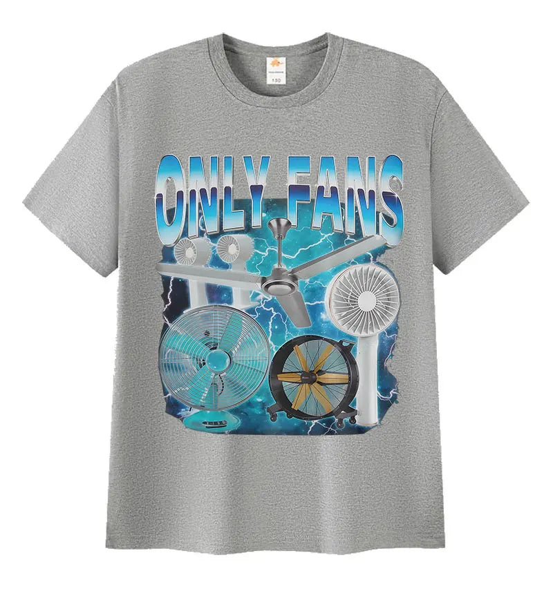 Funny Only Fans Meme T-Shirt Men Women Summer Cozy Cotton Short Sleeve T-Shirts Retro O-Neck Clothing High Quality T Shirt Tops