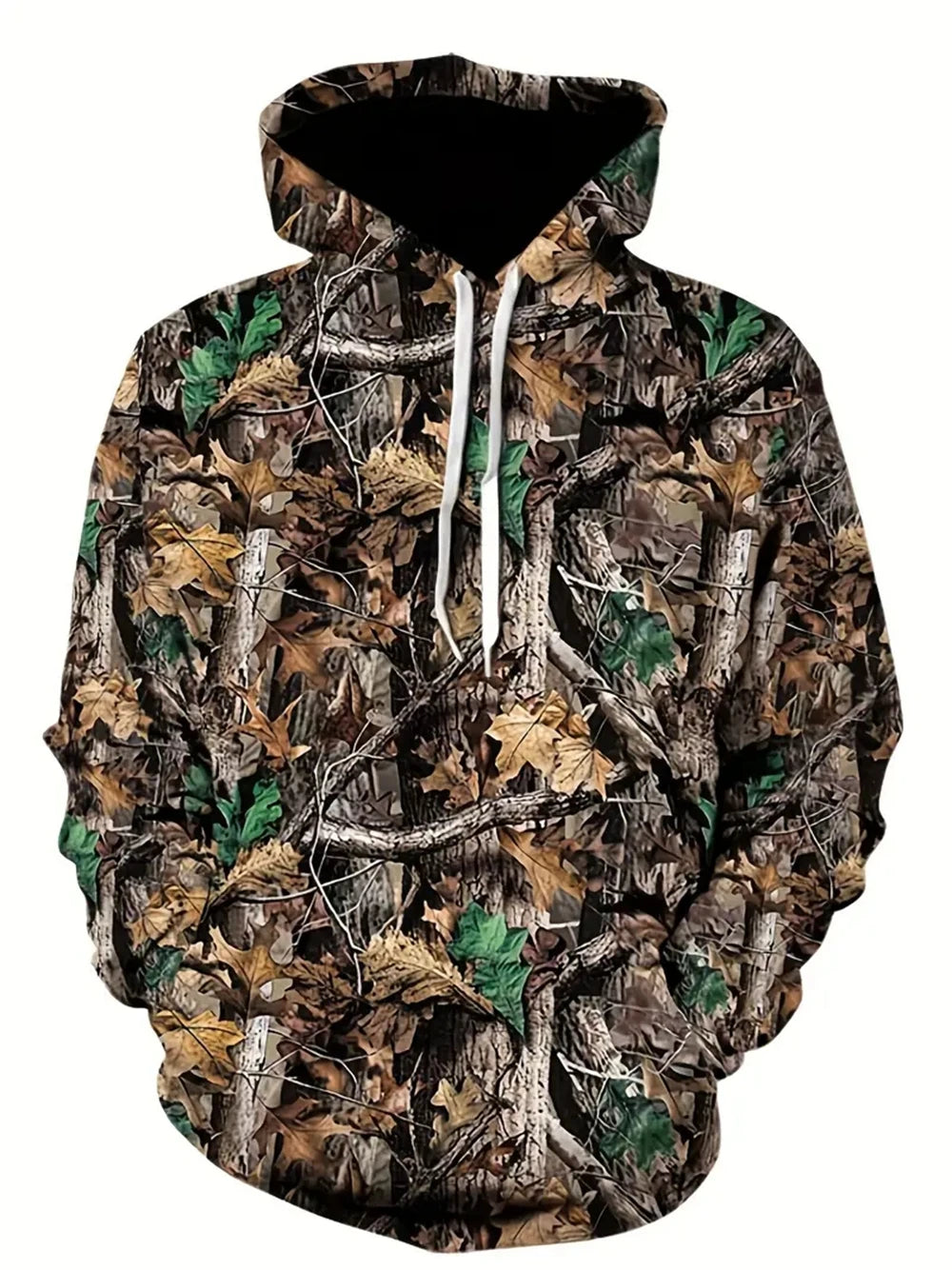 Spring Autumn Leaves Camouflage 3D Hoodies,Man/Women Loose tops Designer Sweatshirt Oversized Harajuku y2k Clothes Pullover