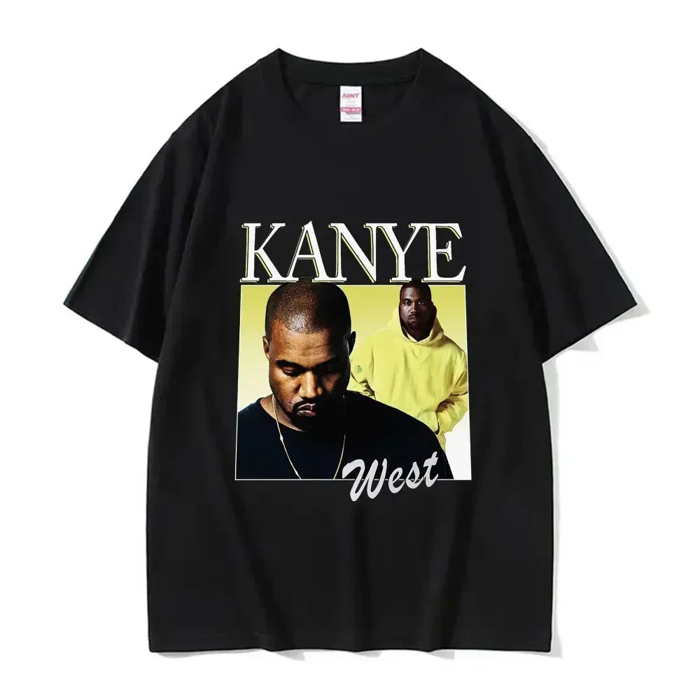 Funny Kanye West Meme T-Shirt Men's Fashion Vintage Hip Hop Rap Style Tshirt Men Women Short Sleeve T Shirt Streetwear