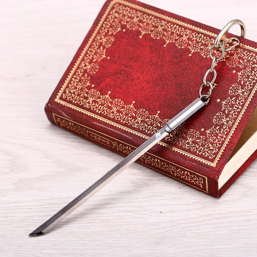 Anime Keychain Sasuke Key Chain Pendant Akatsuki Key Holder Charm Figure Chaveiro Jewelry Souvenir Gift for Fans