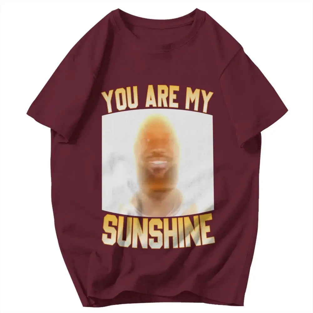 You Are My Sunshine Lebron Funny Meme T Shirts Customized Idea Tshirts For Men Women Quality Clothing