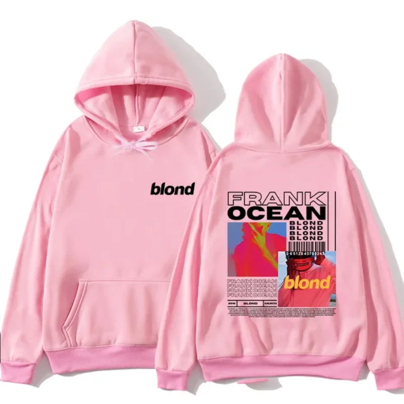 2024 Frank Ocean Merch Sweatshirt, Blonde album, Hoodie, men, hip-hop, Fall/winter, sweatshirt, Hoodie
