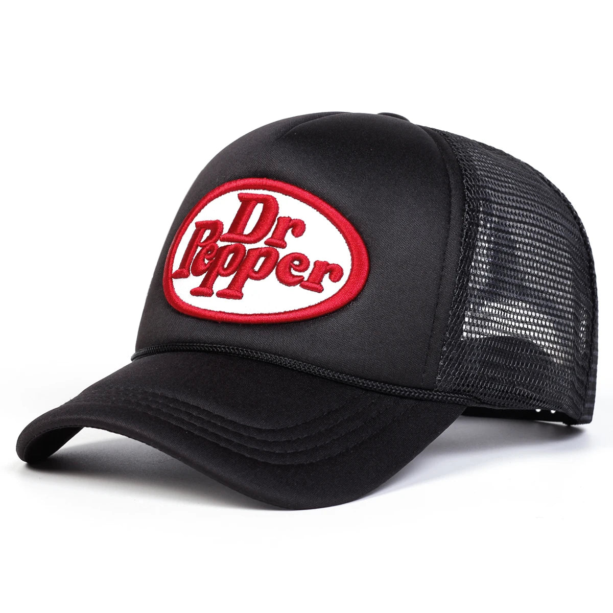 Unisex Dr Prpper Letter Embroidery Baseball Net Caps Spring Summer Outdoor Adjustable Casual Hats Dad Hat Sunscreen Hats