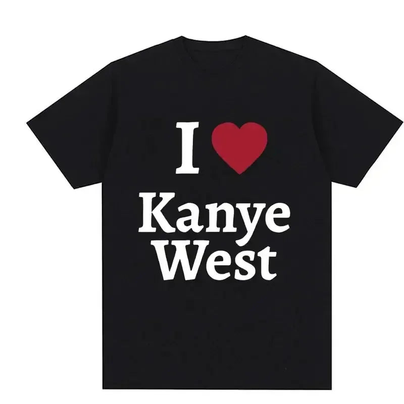 Funny Kanye West Meme T-Shirt Men's Fashion Vintage Hip Hop Rap Style Tshirt Men Women Short Sleeve T Shirt Streetwear