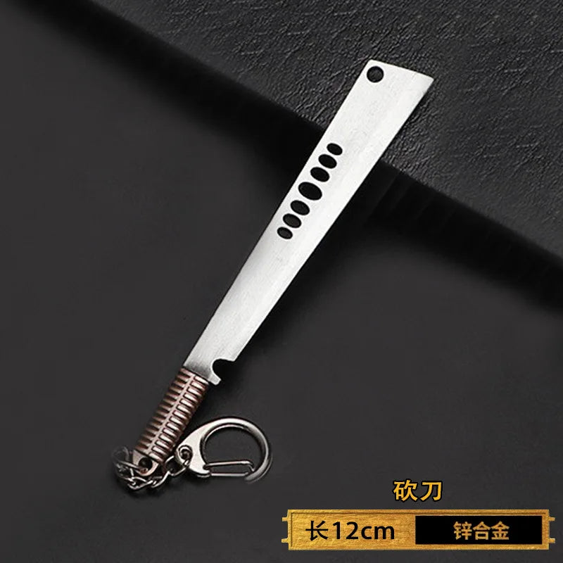 1pc Toy Gun Keychain, Alloy Toy Gun Model Pendant Car Key Chain Car Key Ring Gift For Men Boys